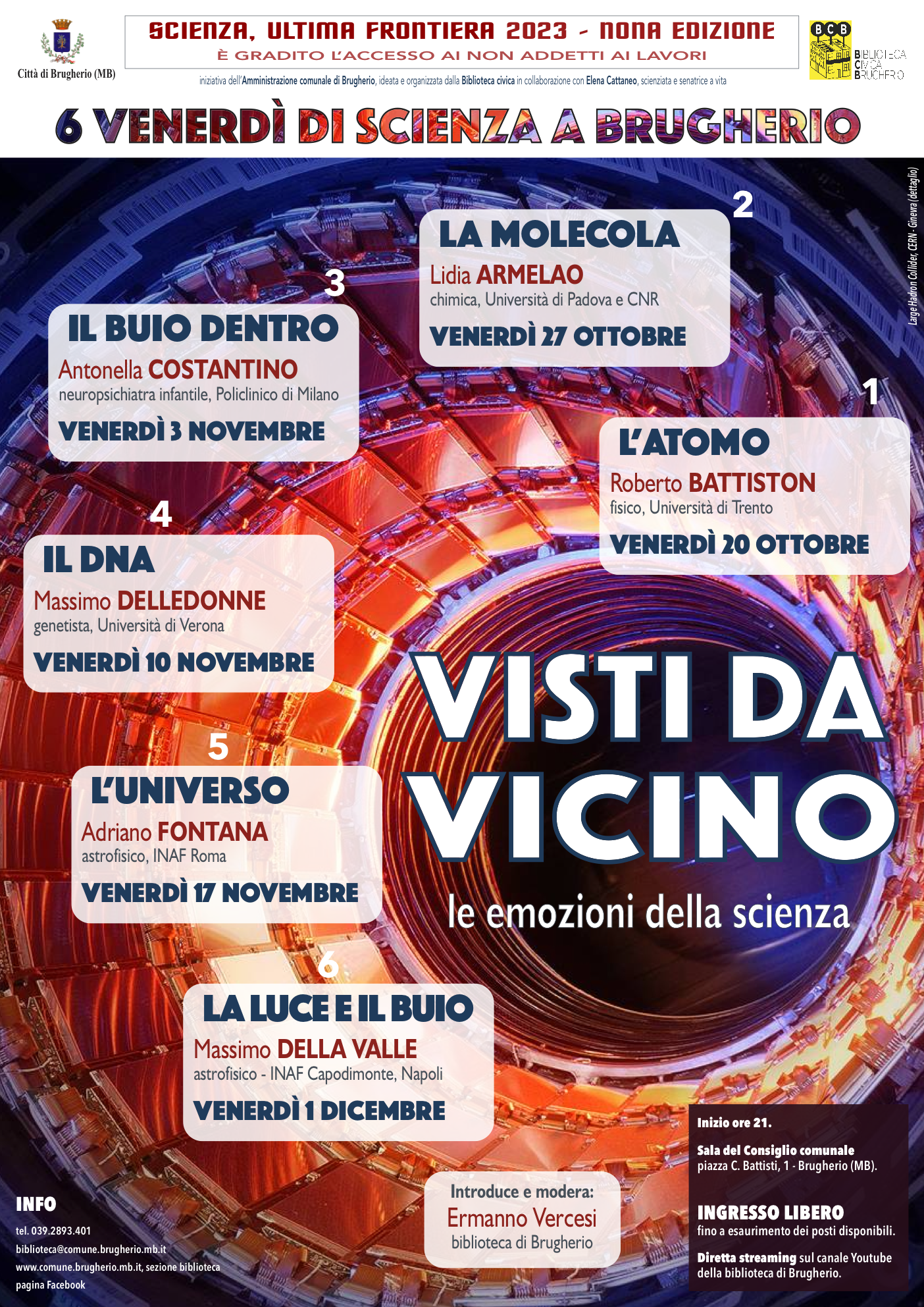 immagine Dal 20 ottobre al 1 dicembre a Brugherio torna “Scienza, ultima frontiera”