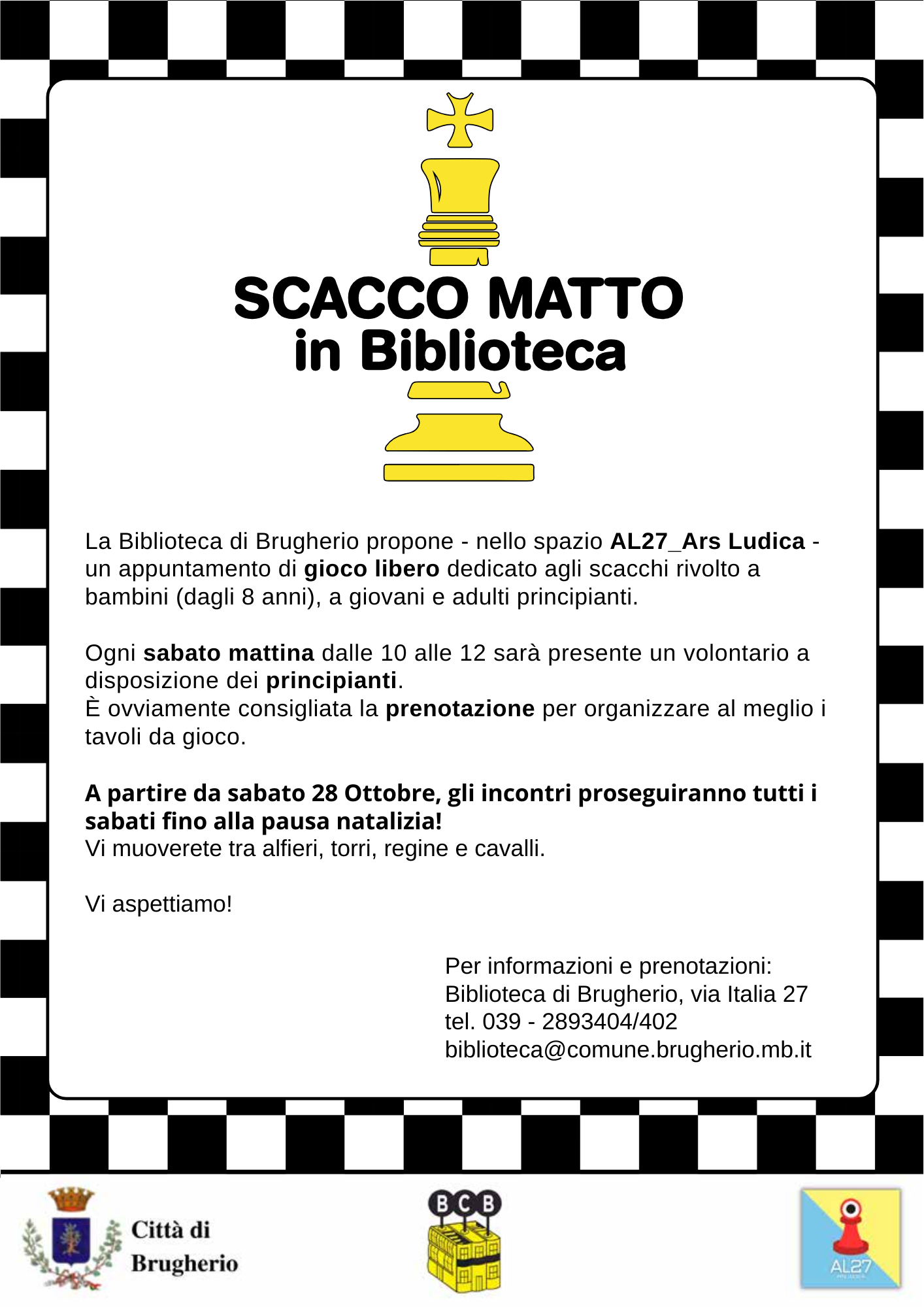 immagine Scacco matto in Biblioteca