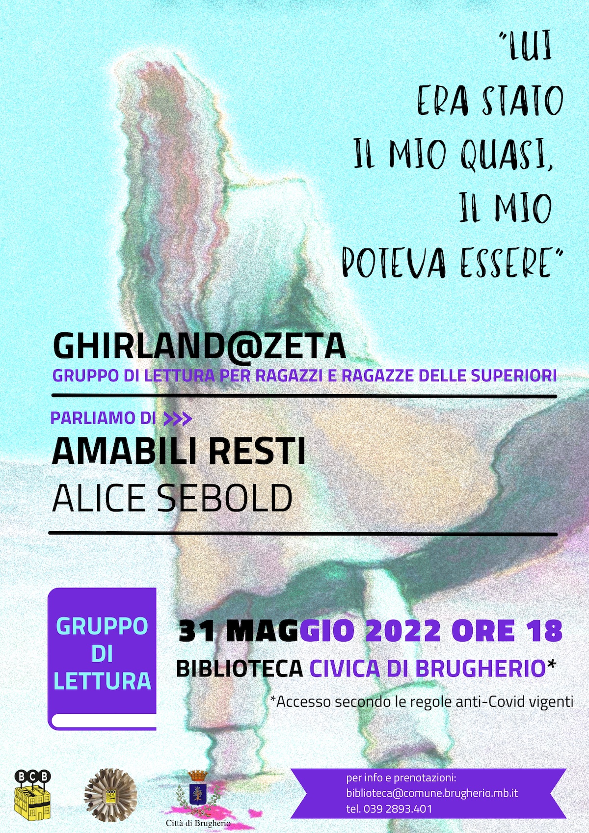 immagine Quarto appuntamento di Ghirland@ZETA con “Amabili resti” di Alice Sebold