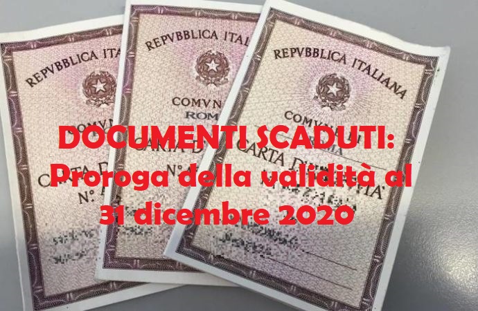 Città di Brugherio : Valide fino al 31 dicembre 2020 le 