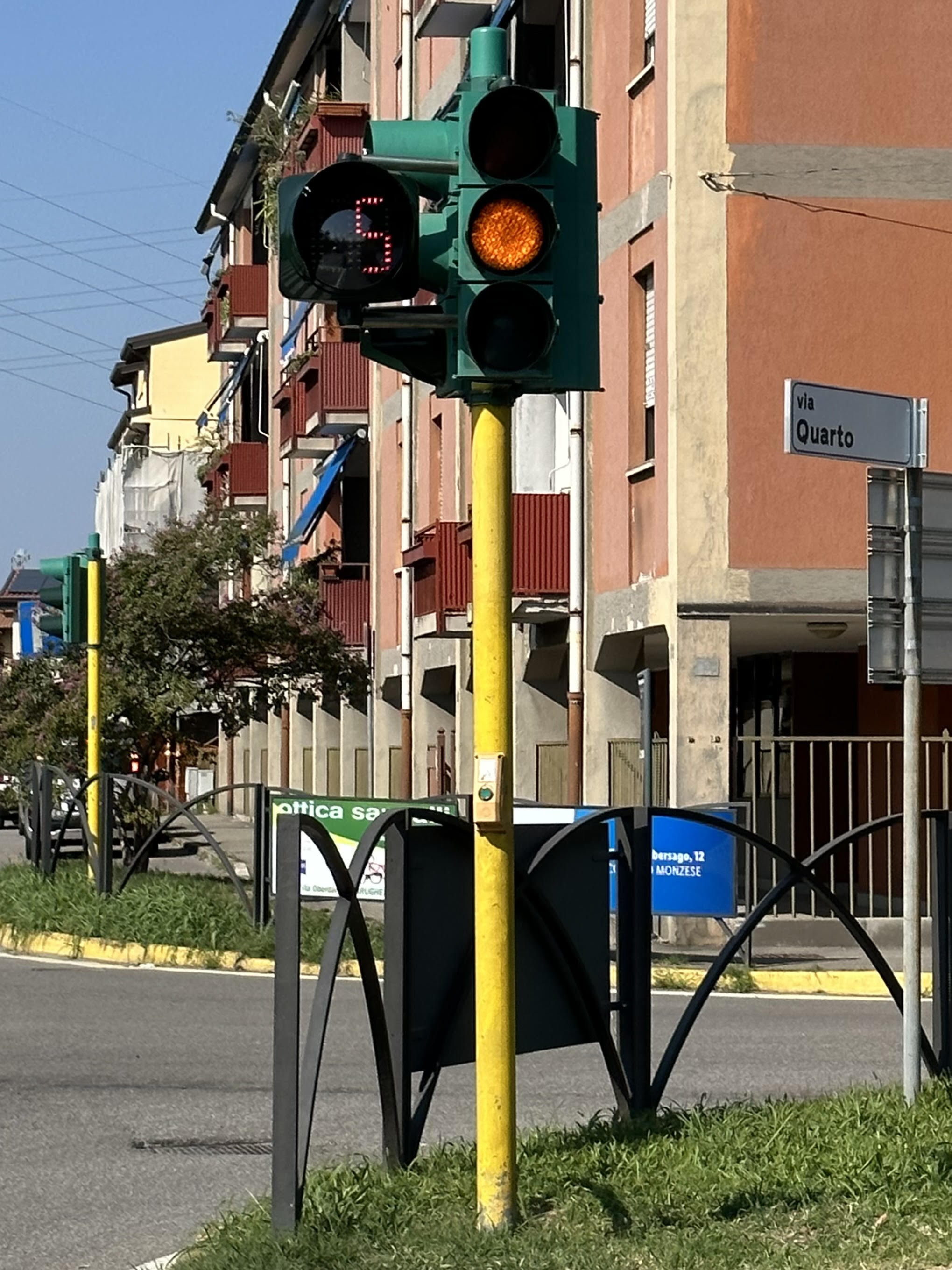 Immagine A Brugherio installati i countdown semaforici 
