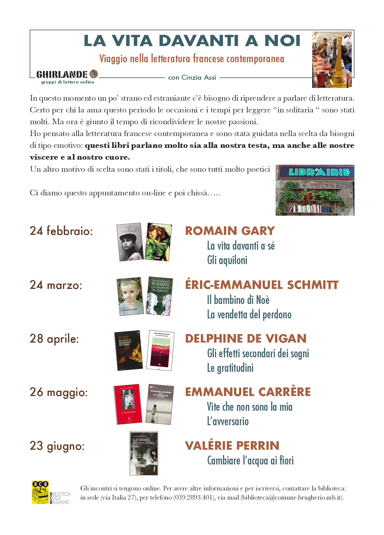 Immagine Al via il primo gruppo di lettura in versione online: “La vita davanti a noi”, viaggio nella letteratura francese contemporanea