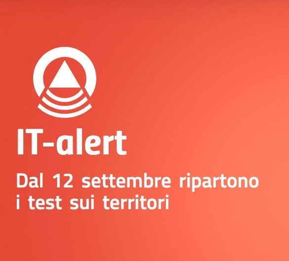 immagine T-ALERT: il sistema nazionale di allarme pubblico per l’informazione diretta alla popolazione di cui si sta dotando l’Italia