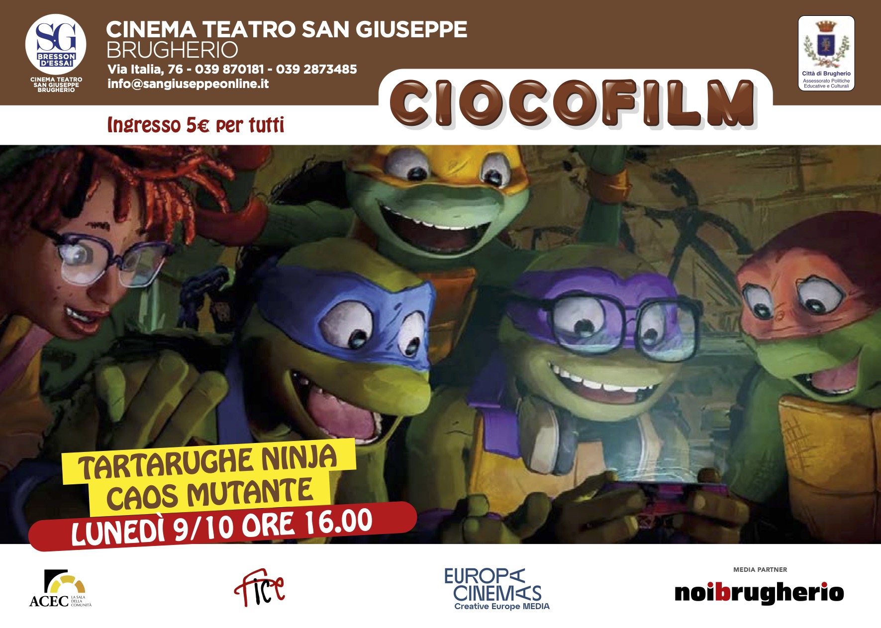 Immagine Per i Ciocofilm al San Giuseppe: 