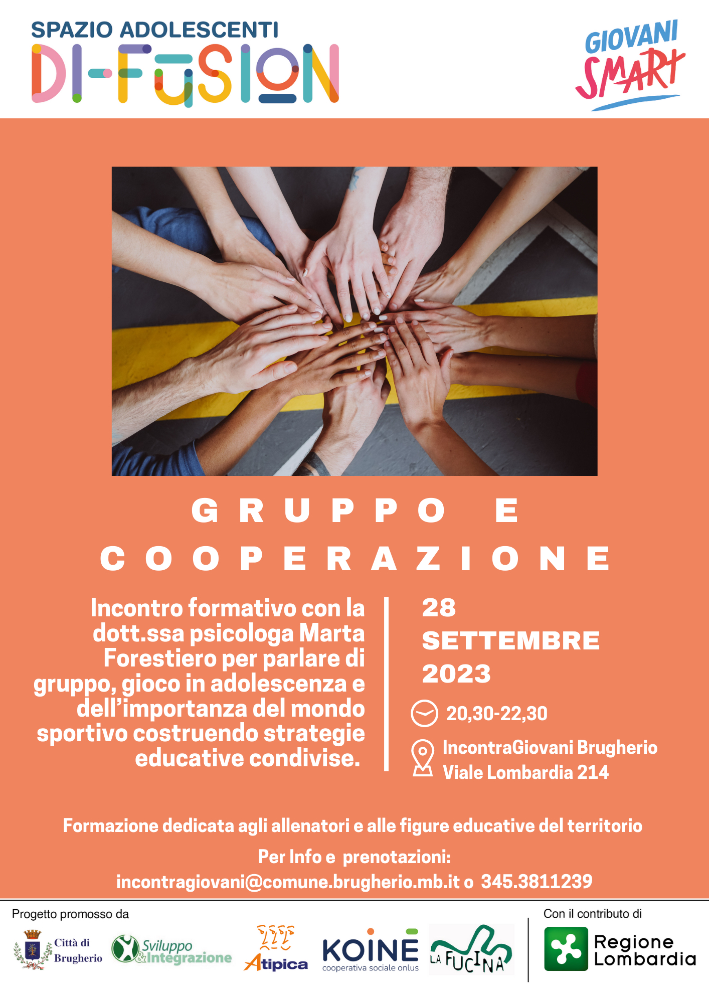 Immagine Formazione dedicata agli allenatori e alle figure educative del territorio