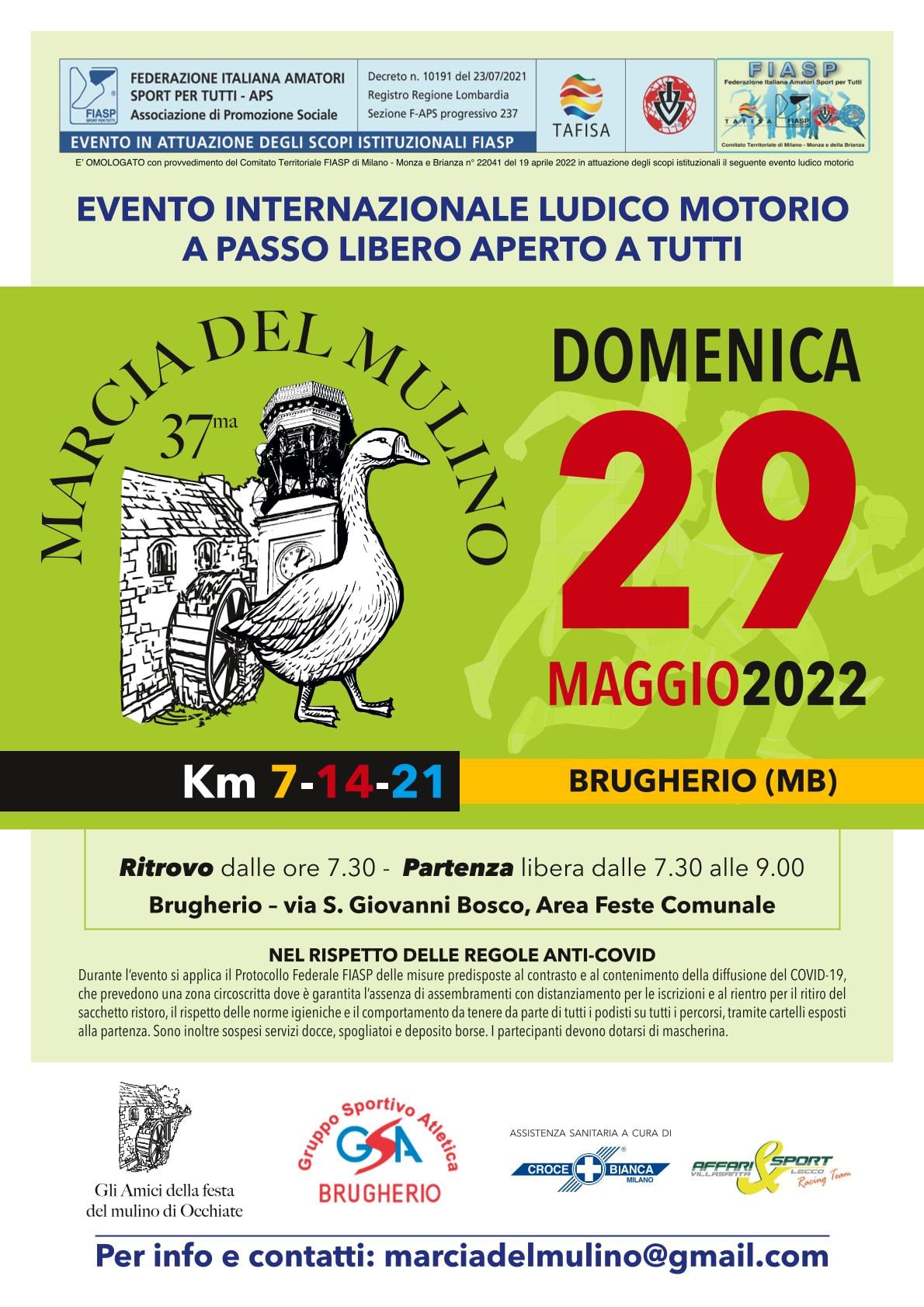 immagine Ritorna in calendario la Marcia del Mulino