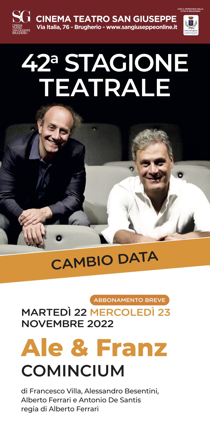 immagine Torna il grande teatro a Brugherio con